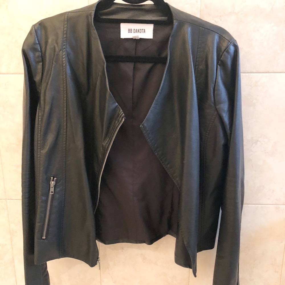 BB Dakota Faux Leather Jacket